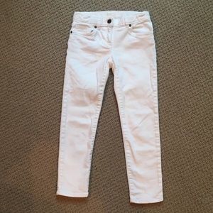 Crewcuts Girls White Cropped Jeans
